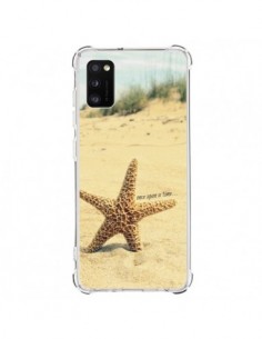 Coque Samsung Galaxy A41 Etoile de Mer Plage Beach Summer...