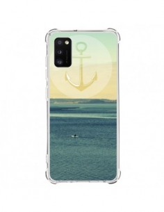 Coque Samsung Galaxy A41 Ancre Navire Bateau Summer Beach...