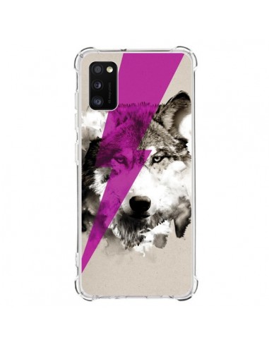 Coque Samsung Galaxy A41 Wolf Rocks - Robert Farkas