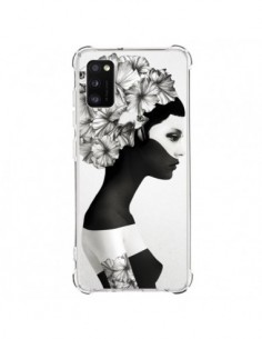 Coque Samsung Galaxy A41 Marianna Fille Fleurs - Ruben...