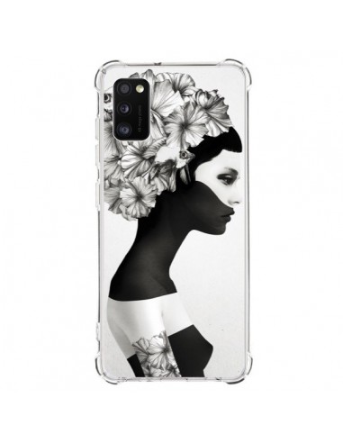 Coque Samsung Galaxy A41 Marianna Fille Fleurs - Ruben Ireland et Jenny Liz Rome