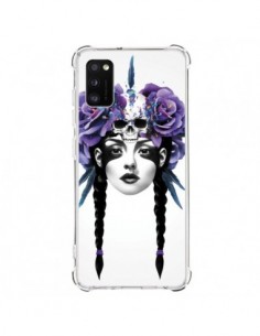 Coque Samsung Galaxy A41 Fille Fleurs Warrior - Ruben...