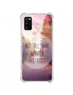Coque Samsung Galaxy A41 Not all who wander are lost -...