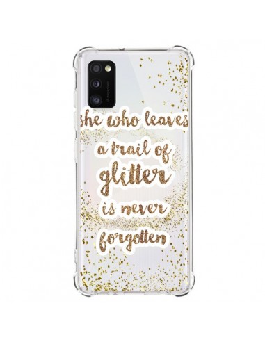 Coque Samsung Galaxy A41 Style Pailleté Transparente - Sylvia Cook