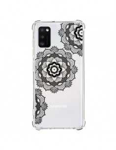 Coque Samsung Galaxy A41 Triple Mandala Noir Black...
