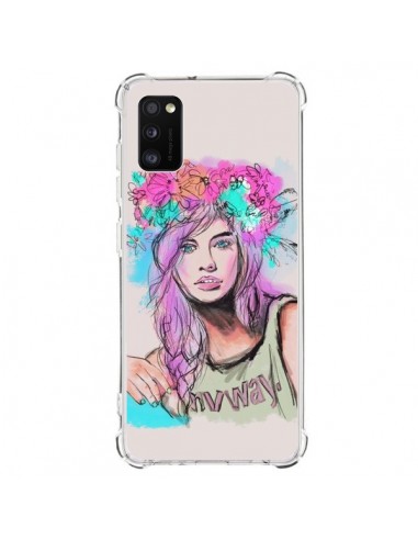 Coque Samsung Galaxy A41 Femme Mannequin Barbara Palvin - Sara Eshak