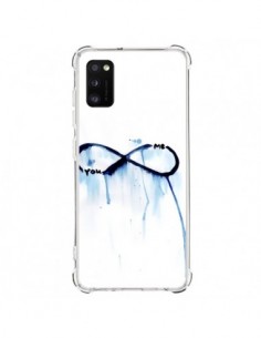 Coque Samsung Galaxy A41 Forever You and Me Love - Sara...