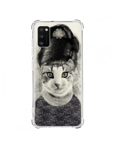 Coque Samsung Galaxy A41 Audrey Cat Chat - Tipsy Eyes