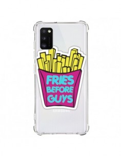 Coque Samsung Galaxy A41 Fries Before Guys Transparente -...