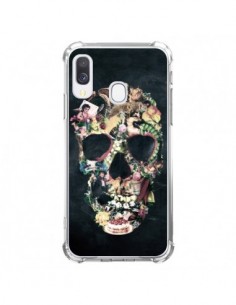 Coque Samsung Galaxy A40 Skull Vintage Tête de Mort - Ali...