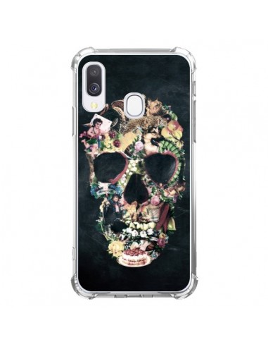 Coque Samsung Galaxy A40 Skull Vintage Tête de Mort - Ali Gulec