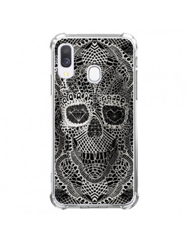 Coque Samsung Galaxy A40 Skull Lace Tête de Mort - Ali Gulec