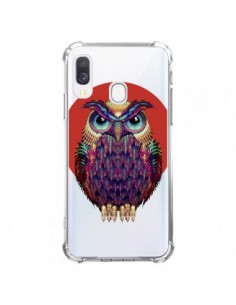Coque Samsung Galaxy A40 Chouette Hibou Owl Transparente...