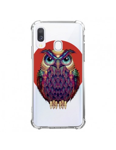 Coque Samsung Galaxy A40 Chouette Hibou Owl Transparente - Ali Gulec