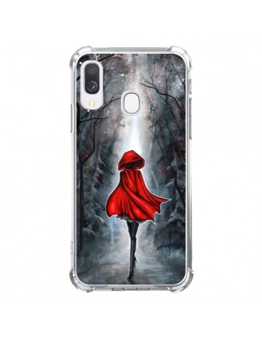 Coque Samsung Galaxy A40 Le Petit Chaperon Rouge Bois - Annya Kai