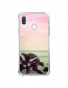 Coque Samsung Galaxy A40 Sunset Palmier Palmtree - Asano...