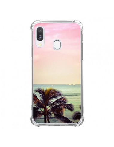 Coque Samsung Galaxy A40 Sunset Palmier Palmtree - Asano Yamazaki
