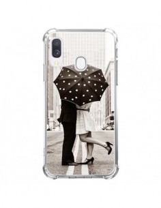 Coque Samsung Galaxy A40 Secret under Umbrella Amour...