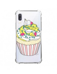 Coque Samsung Galaxy A40 Cupcake Dessert Transparente -...