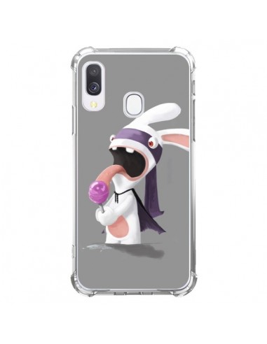 Coque Samsung Galaxy A40 Lapin Crétin Sucette - Bertrand Carriere