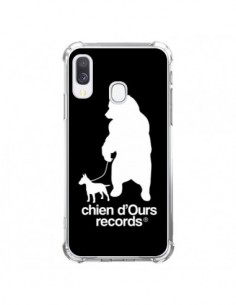 Coque Samsung Galaxy A40 Chien d'Ours Records Musique -...