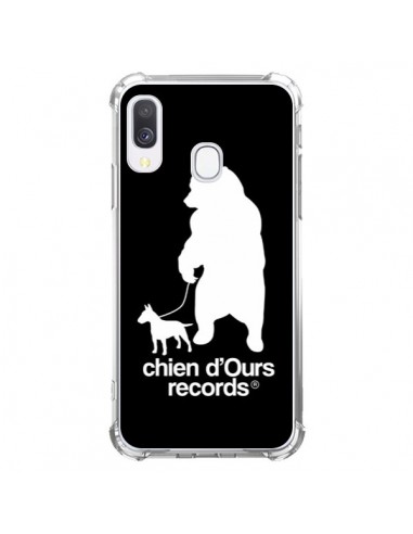 Coque Samsung Galaxy A40 Chien d'Ours Records Musique - Bertrand Carriere