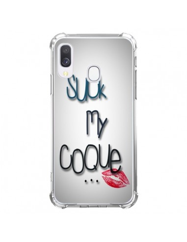 Coque Samsung Galaxy A40 Suck my Coque iPhone 6 et 6S Lips Bouche Lèvres - Bertrand Carriere