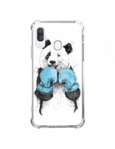 Coque Samsung Galaxy A40 Winner Panda Boxeur - Balazs Solti
