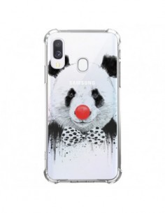 Coque Samsung Galaxy A40 Clown Panda Transparente -...