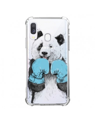 Coque Samsung Galaxy A40 Winner Panda Gagnant Transparente - Balazs Solti