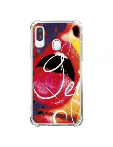 Coque Samsung Galaxy A40 Get Bouche Sexy - Brozart