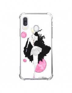 Coque Samsung Galaxy A40 Demoiselle Femme Fashion Mode...