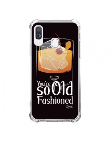 Coque Samsung Galaxy A40 You're so old fashioned Cocktail Barman - Chapo