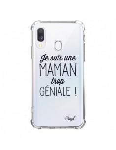 Coque Samsung Galaxy A40 Je suis une Maman trop Géniale...