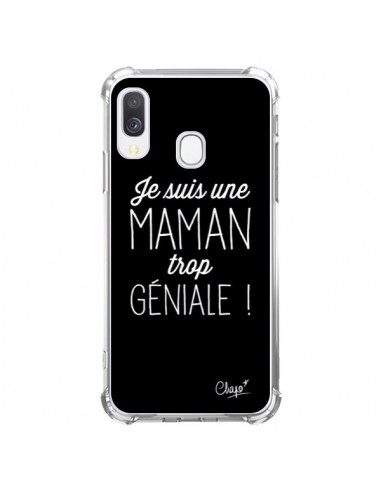 Coque Samsung Galaxy A40 Je suis une Maman trop Géniale - Chapo