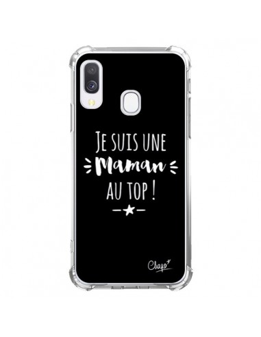 Coque Samsung Galaxy A40 Je suis une Maman au Top - Chapo