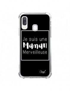 Coque Samsung Galaxy A40 Je suis une Maman Merveilleuse -...