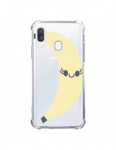 Coque Samsung Galaxy A40 Banana Banane Fruit Transparente...