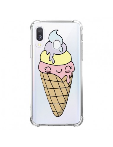 Coque Samsung Galaxy A40 Ice Cream Glace Summer Été Parfum Transparente - Claudia Ramos