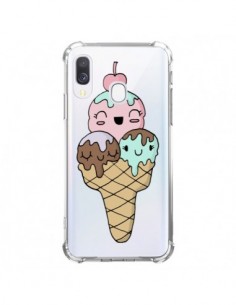 Coque Samsung Galaxy A40 Ice Cream Glace Summer Été...