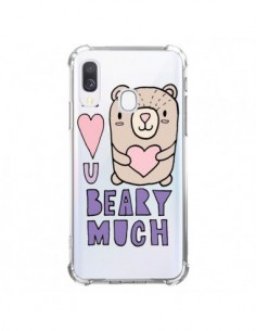 Coque Samsung Galaxy A40 I Love You Beary Much Nounours...