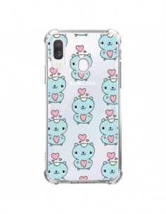 Coque Samsung Galaxy A40 Hamster Love Amour Transparente...