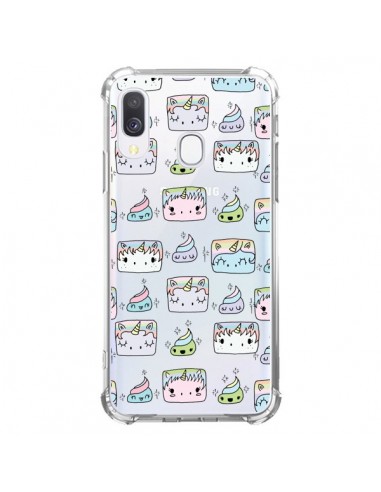 Coque Samsung Galaxy A40 Licorne Unicorn Cute Swag Transparente - Claudia Ramos