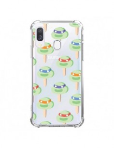 Coque Samsung Galaxy A40 Tortues Ninja Tortle...