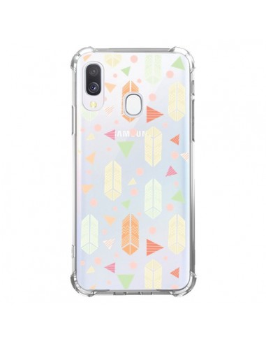 Coque Samsung Galaxy A40 Arrow Fleche Azteque Transparente - Claudia Ramos