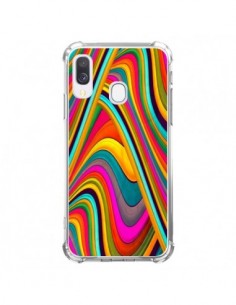 Coque Samsung Galaxy A40 Acid Vagues - Danny Ivan