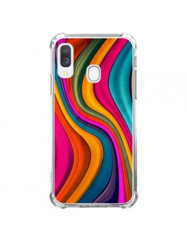 Coque Samsung Galaxy A40 Love Color Vagues - Danny Ivan