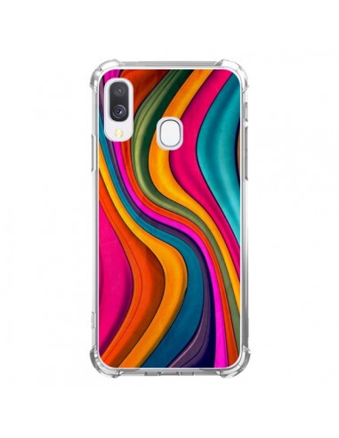 Coque Samsung Galaxy A40 Love Color Vagues - Danny Ivan