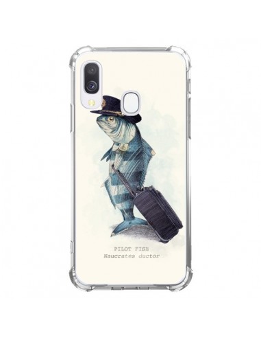 Coque Samsung Galaxy A40 The Pilot Fish Poisson Pilote - Eric Fan