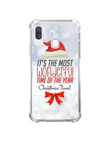 Coque Samsung Galaxy A40 Joyeux Noël - Eleaxart